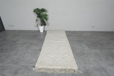 Runner Rug 2.8 x 7.5 ft – Handmade Moroccan Wool Hallway Carpet