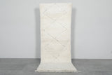 Runner Rug 2.8 x 7.5 ft – Handmade Moroccan Wool Hallway Carpet