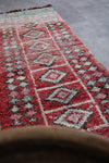 Boujaad Moroccan rug, 3.6 X 9.4 Feet
