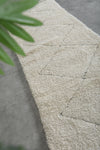 Runner Rug 2.8 x 7.5 ft – Handmade Moroccan Wool Hallway Carpet