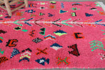 Moroccan rug 3.8 X 5.1 Feet