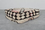 Handmade Kilim Ottoman Pouf - Geometric Tribal Pouf