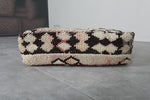 Handmade Kilim Ottoman Pouf - Geometric Tribal Pouf