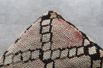 Handmade Kilim Ottoman Pouf - Geometric Tribal Pouf