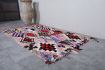 Moroccan vintage rug 4.2 X 7 Feet