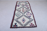 Moroccan berber rug 3.2 X 7.9 Feet