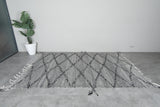 Beni Ourain Rug 6.4 x 10.1 ft – Handmade Moroccan Wool Carpet