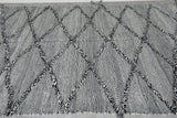 Beni Ourain Rug 6.4 x 10.1 ft – Handmade Moroccan Wool Carpet