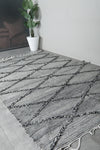 Beni Ourain Rug 6.4 x 10.1 ft – Handmade Moroccan Wool Carpet