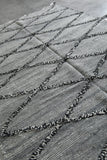 Beni Ourain Rug 6.4 x 10.1 ft – Handmade Moroccan Wool Carpet