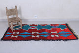 Moroccan berber rug 2.7 X 6.3 Feet