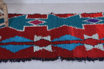 Moroccan berber rug 2.7 X 6.3 Feet