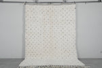 Dots Beni Ourain Rug 6.3 x 9.1 ft – Handmade Moroccan Wool Carpet