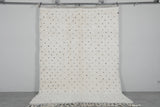 Dots Beni Ourain Rug 6.3 x 9.1 ft – Handmade Moroccan Wool Carpet
