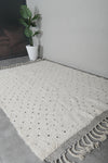 Dots Beni Ourain Rug 6.3 x 9.1 ft – Handmade Moroccan Wool Carpet