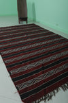 Handwoven Moroccan Rug - 5.5 FT X 8.8 FT Traditional Berber Design