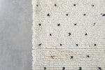 Dots Beni Ourain Rug 6.3 x 9.1 ft – Handmade Moroccan Wool Carpet