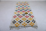 Moroccan berber rug 3.5 X 9.2 Feet