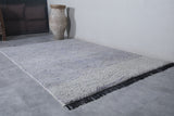 Moroccan rug handmade 6.4 X 9 Feet