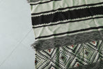 Vintage Moroccan Rug – 4.7 FT × 11.1 FT | Handwoven with Geometric Design