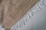 Natural Moroccan Rug – Earthy Handwoven Design | 3.4 FT x 5.1 FT