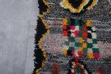 Moroccan runner rug 2.5 X 9.2 Feet