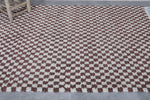 Moroccan rug handmade 4.6 X 6.6 Feet