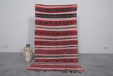 Hand Woven moroccan rug 3.9 FT X 6.4 FT