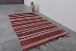 Hand Woven moroccan rug 3.9 FT X 6.4 FT