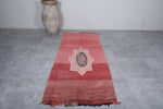 Boujaad Moroccan rug 3.5 X 8.3 Feet