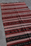 Hand Woven moroccan rug 3.9 FT X 6.4 FT