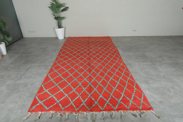 Vintage moroccan rug 5.8 ft x 12 ft - Handmade