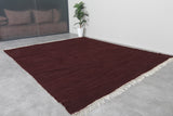 Flatwoven Grey Moroccan Rug - Custom Size