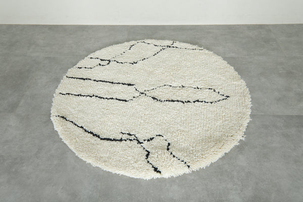 Handmade moroccan rug 4 FT