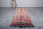 Vintage Moroccan rug 4.3 X 9.5 Feet