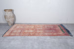 Vintage Moroccan rug 4.3 X 9.5 Feet