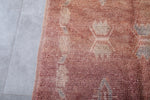 Vintage Moroccan rug 4.3 X 9.5 Feet