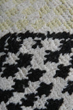 Artisan Moroccan Pouf – Handwoven Wool Floor Cushion