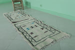 runner moroccan rug, 1.6 FT X 6.1 FT