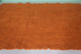 6.3 x 10.1 ft Moroccan Rug – Vibrant Orange Wool