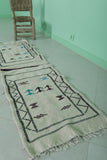 runner moroccan rug, 1.6 FT X 6.1 FT