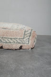 Vintage Berber Floor Cushion - Minimalist Home Decor
