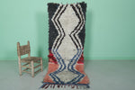 Authentic Moroccan Berber Rug - Bold Geometric Pattern