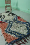 Authentic Moroccan Berber Rug - Bold Geometric Pattern