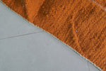 Orange Moroccan Handwoven Kilim 5 FT x 7.6 FT – Vibrant Traditional Wool Rug