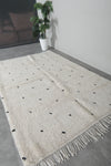 Handmade Moroccan rug 5 FT × 8 FT