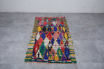 vintage Moroccan rug 3.5 X 6.1 Feet