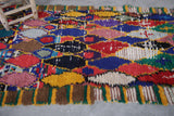 vintage Moroccan rug 3.5 X 6.1 Feet