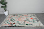 Colorful Moroccan Rug 5.1 FT X 8.3 FT