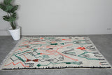 Colorful Moroccan Rug 5.1 FT X 8.3 FT